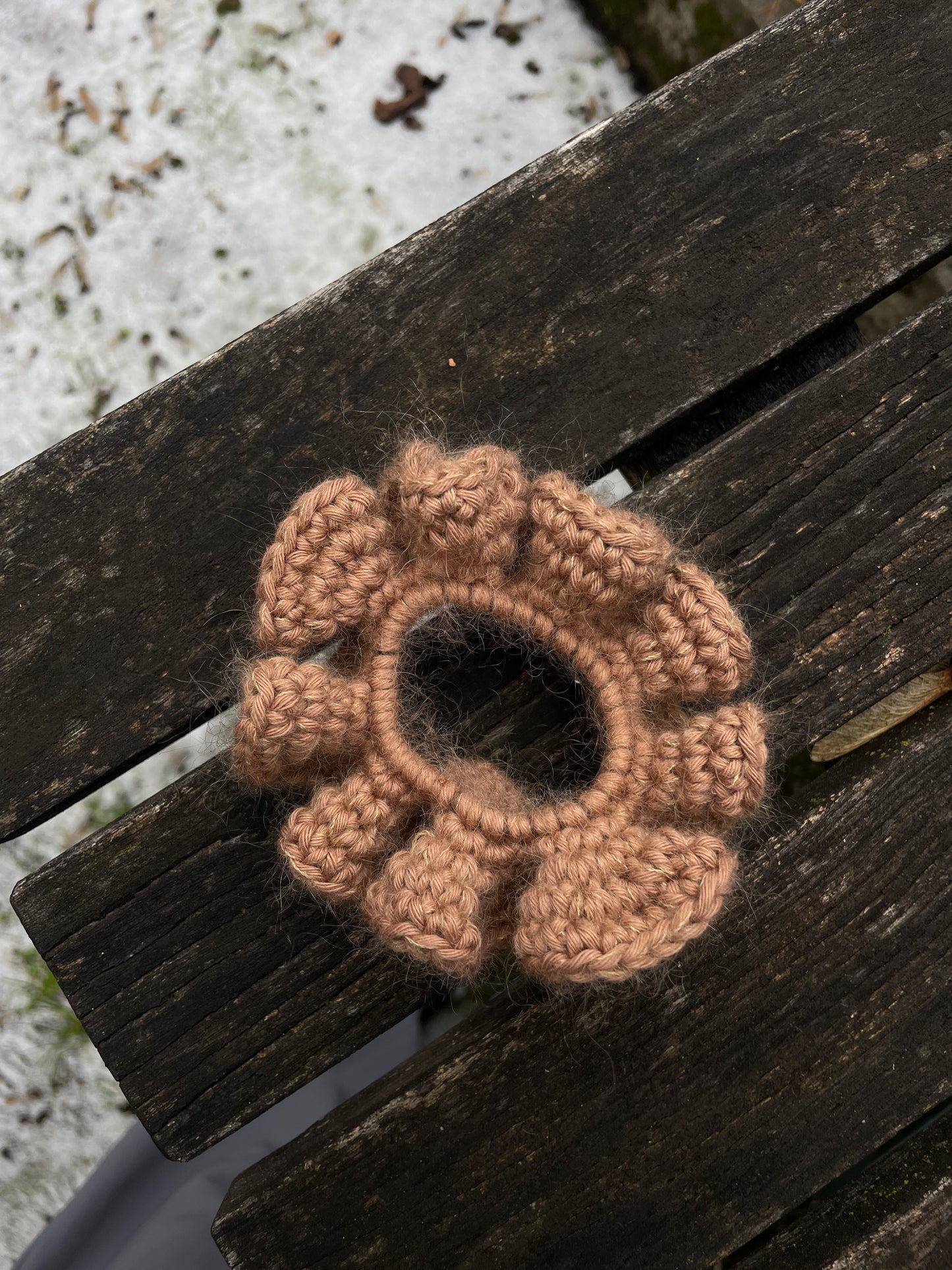 Mohair Scrunchies