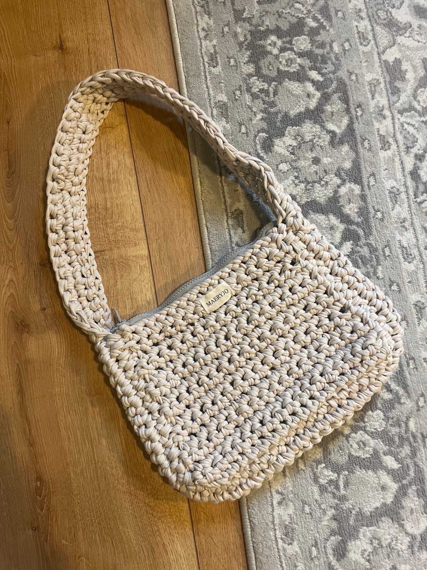 Zipper Bag beige