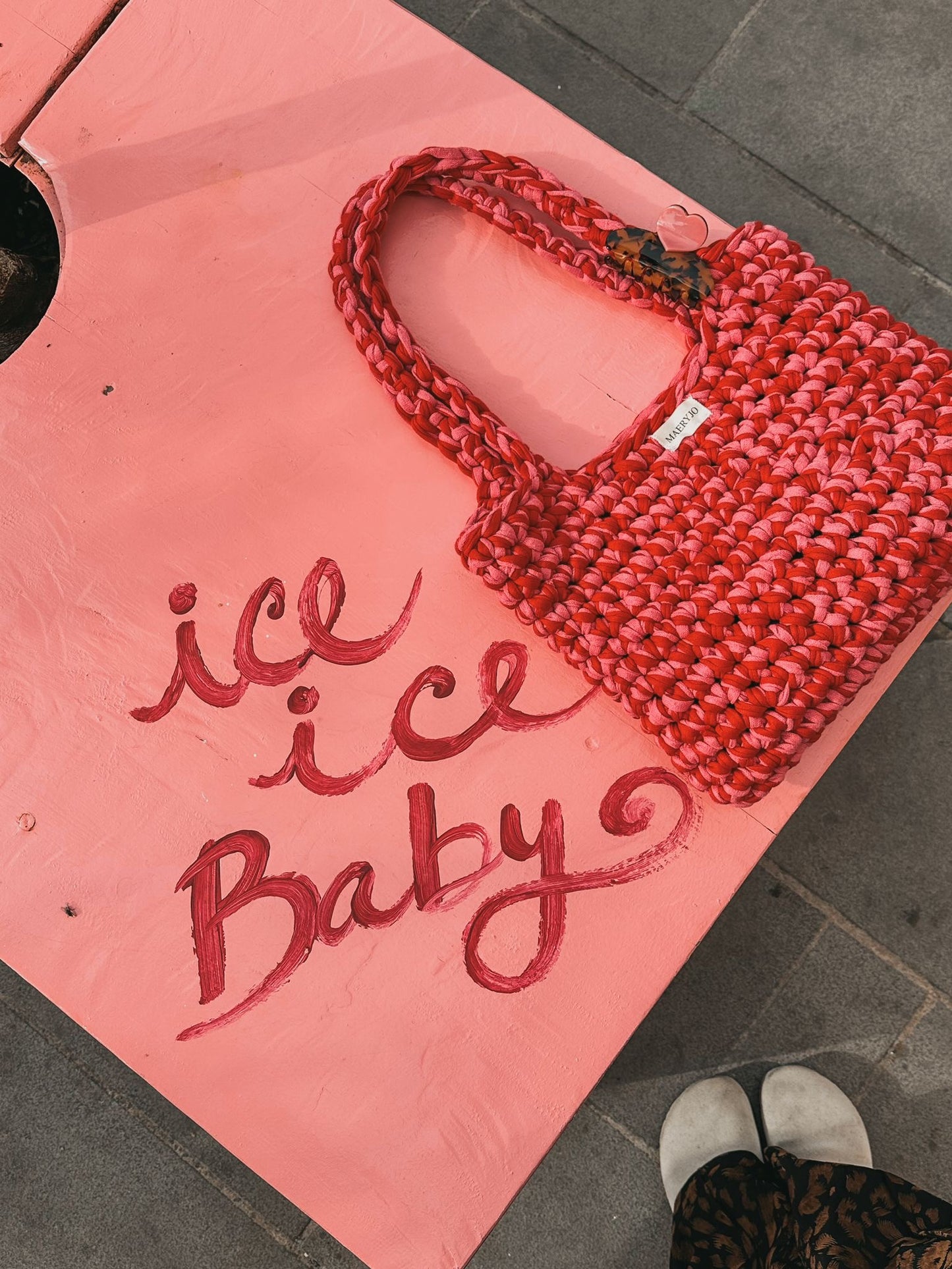 Shoulder bags bicoloured