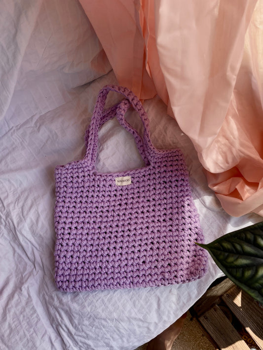 Shoulder bag "lavender blossom"