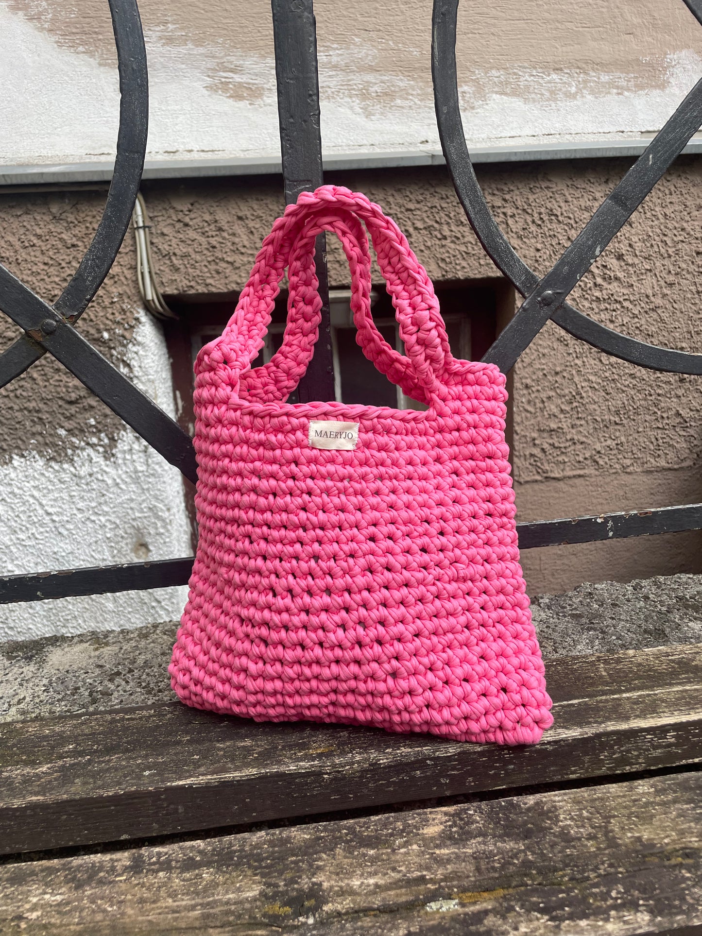 Shoulder bag "crazy pink"