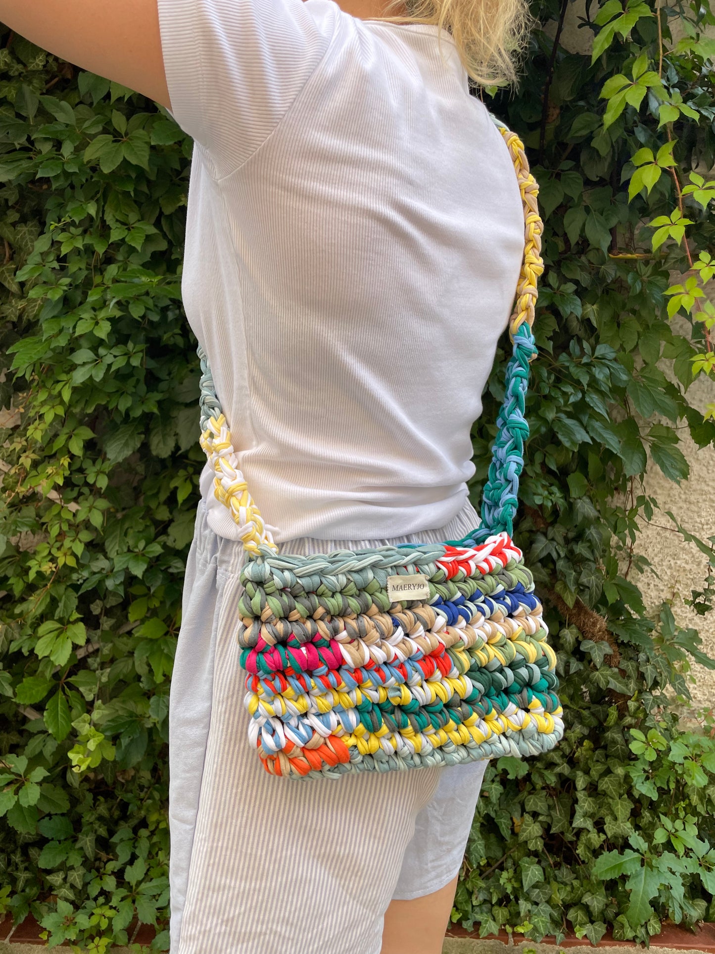 Rainbow scrap bag