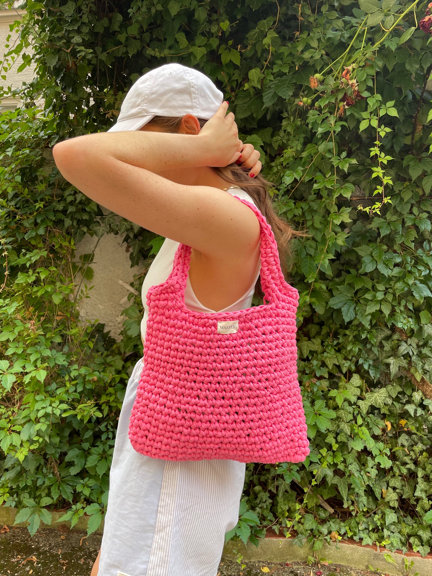 Shoulder bag "crazy pink"